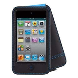 Belkin Folio Verve Case Leather For iPod Touch 4G Black - F8Z673CW